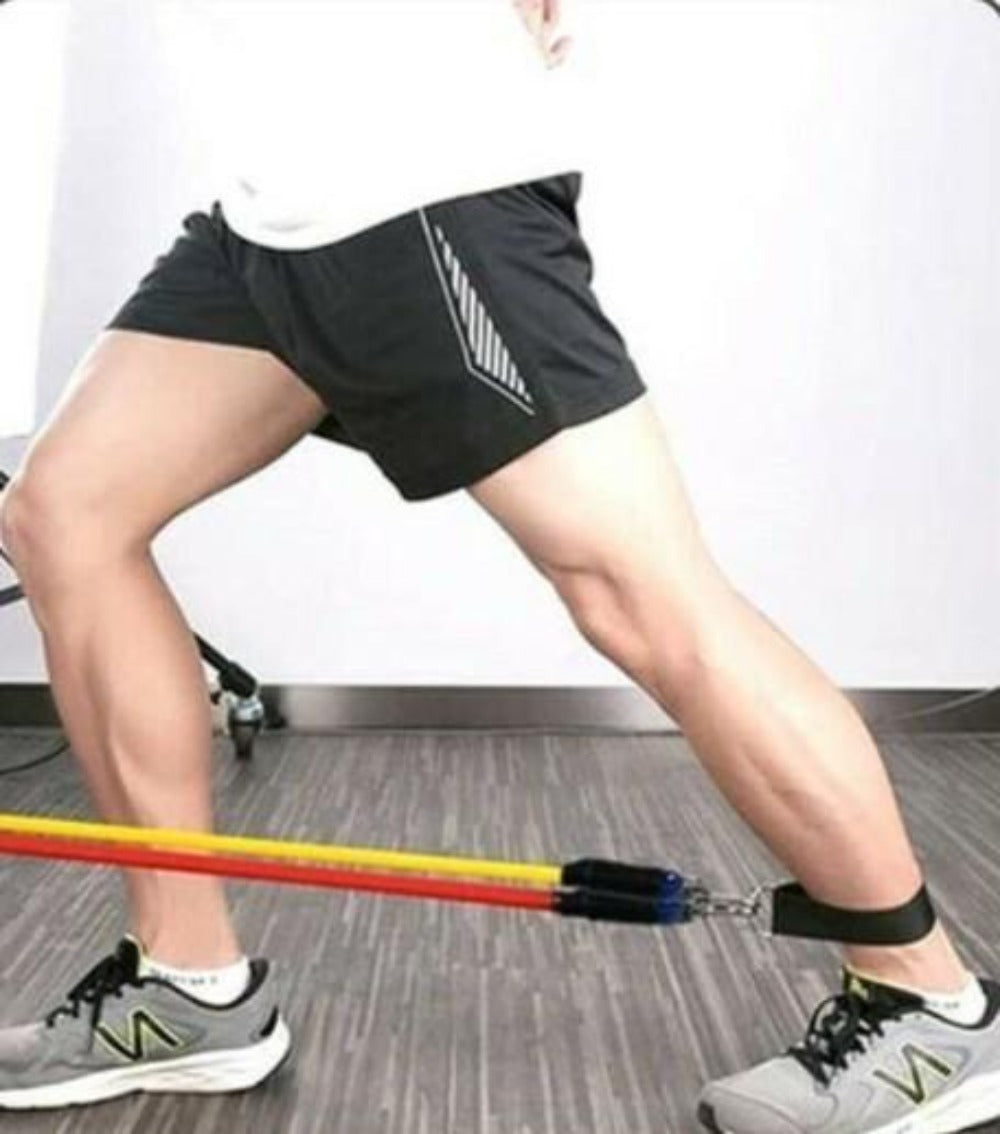 11 PCS Fitness Resistance Band Set for Home Workouts