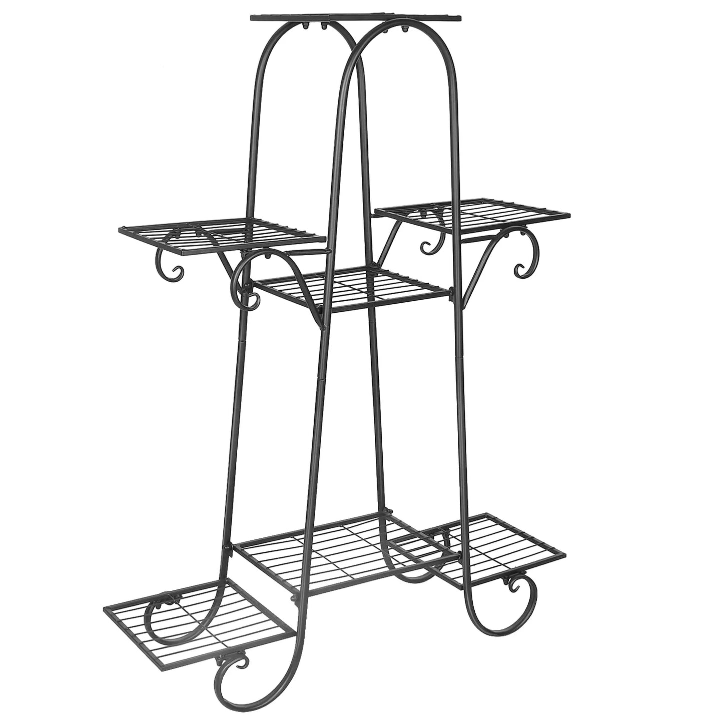 7-Tier Metal Plant Stand for Pots