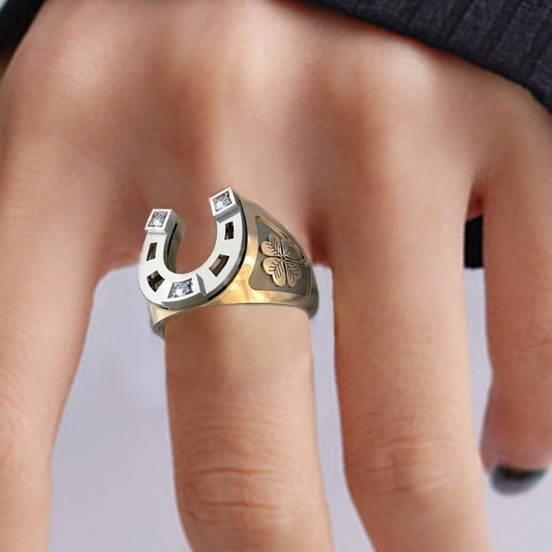 Horseshoe Men's Ring