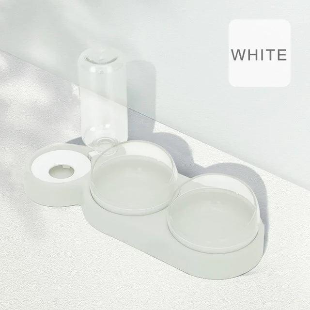 Automatic Tilted Pet Bowl Collection