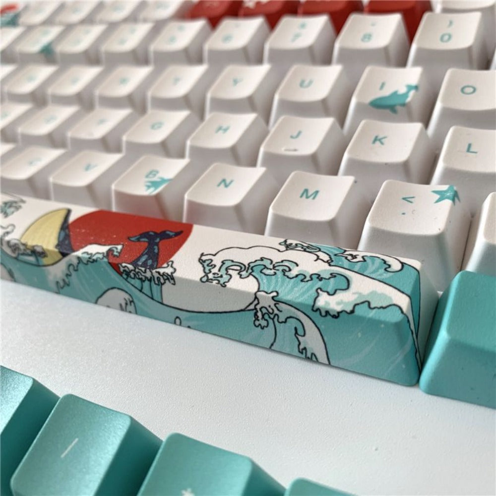 4-Piece Keycap Set with Animated Design