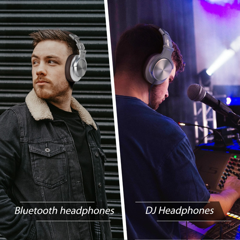 Wireless Fusion Headphones with Bluetooth Connectivity
