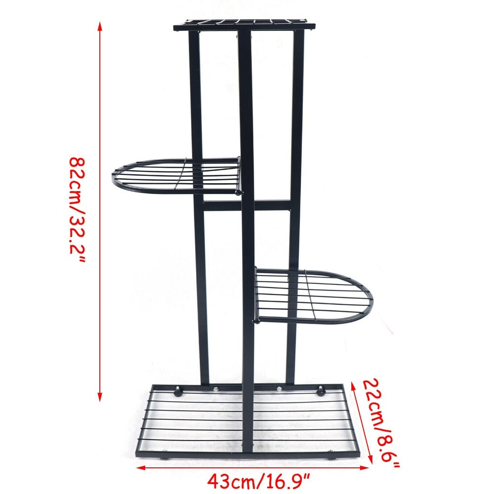 5 Iron Flower Pot Stands for Garden and Patio Decor - Enhance Your Outdoor Space