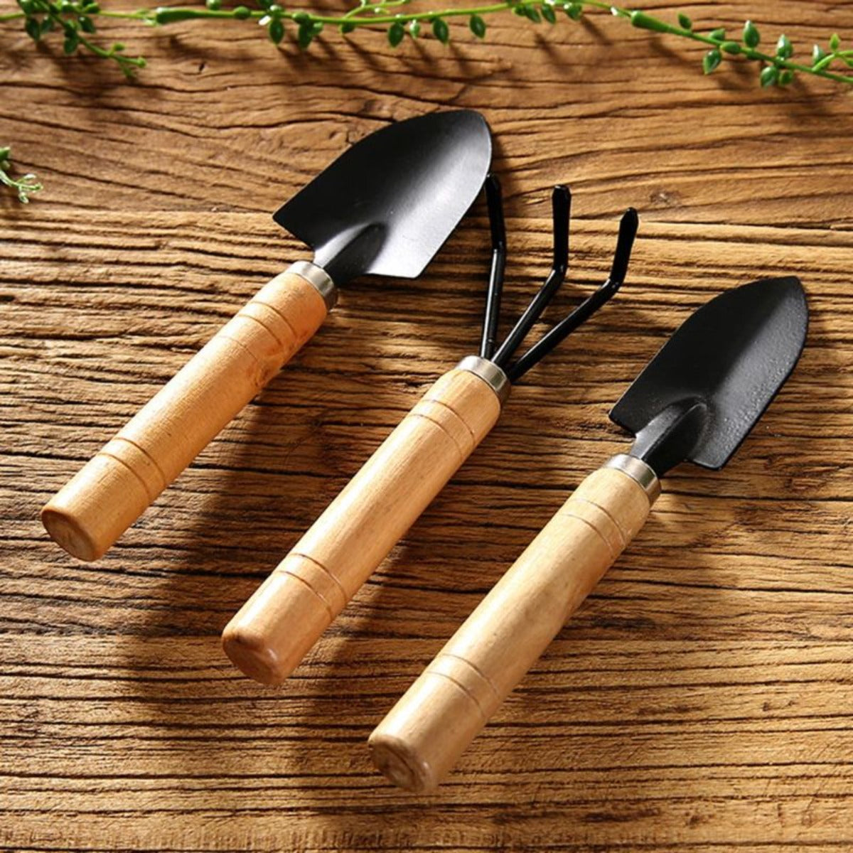 3-Piece Compact Gardening Tool Set