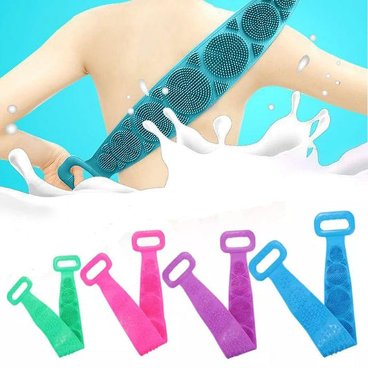 Silicone Scrubbing Belt for Exfoliating the Body