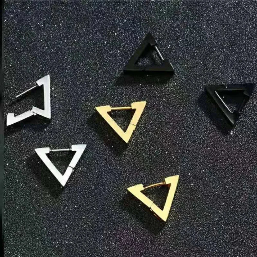 Triangle Fashion Earrings for Both Genders