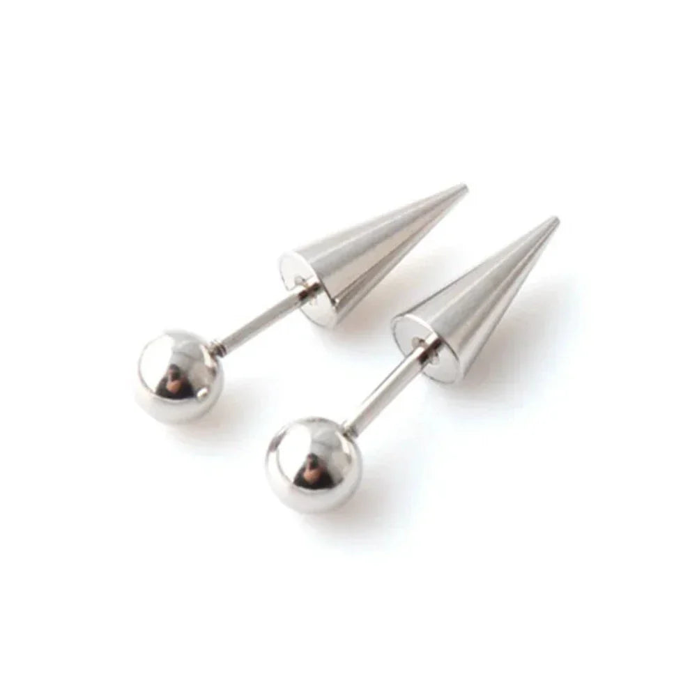Spike Screw Earrings for All Genders