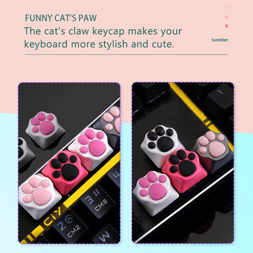 Silicon Feline Foot Key Cover