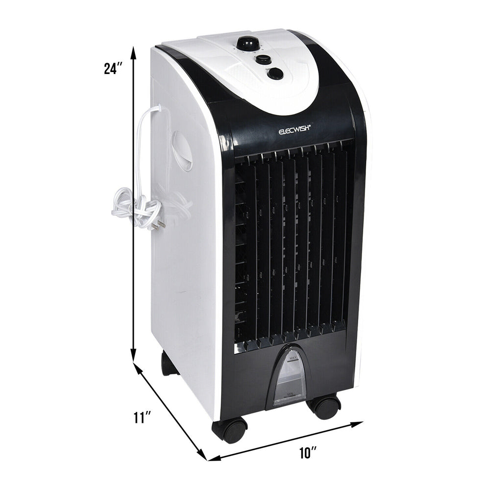 CoolBreeze Portable Air Conditioning Unit with Adjustable Fan Speed and Built-in Humidifier