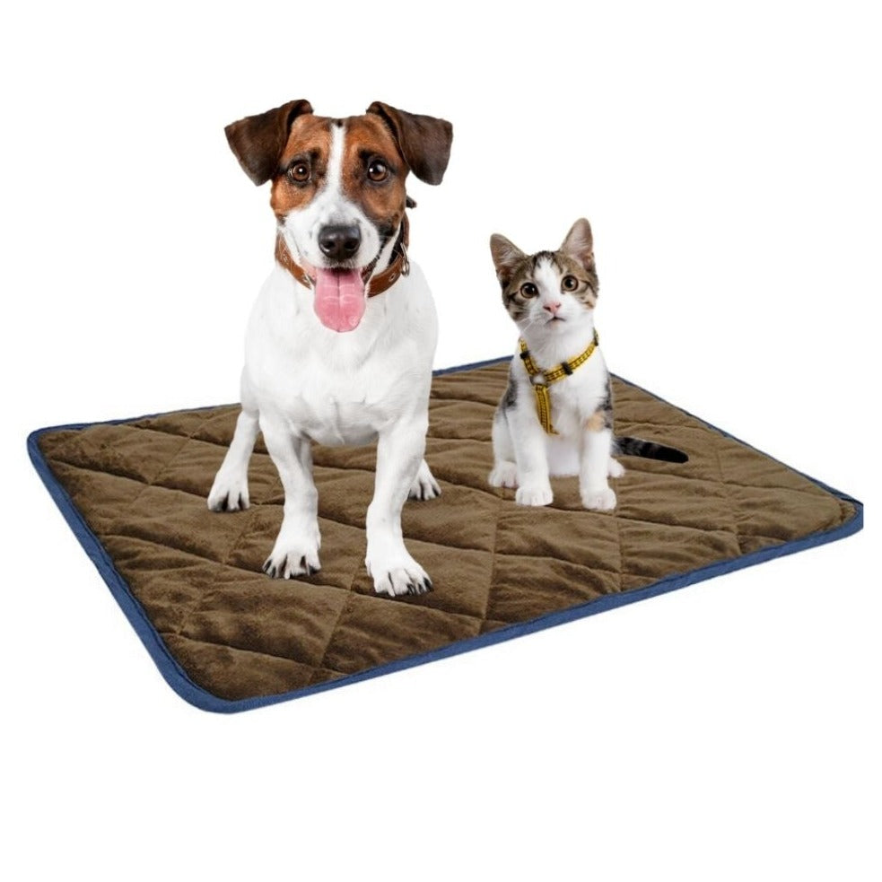 Versatile Self-Warming Pet Bed with Thermal Technology