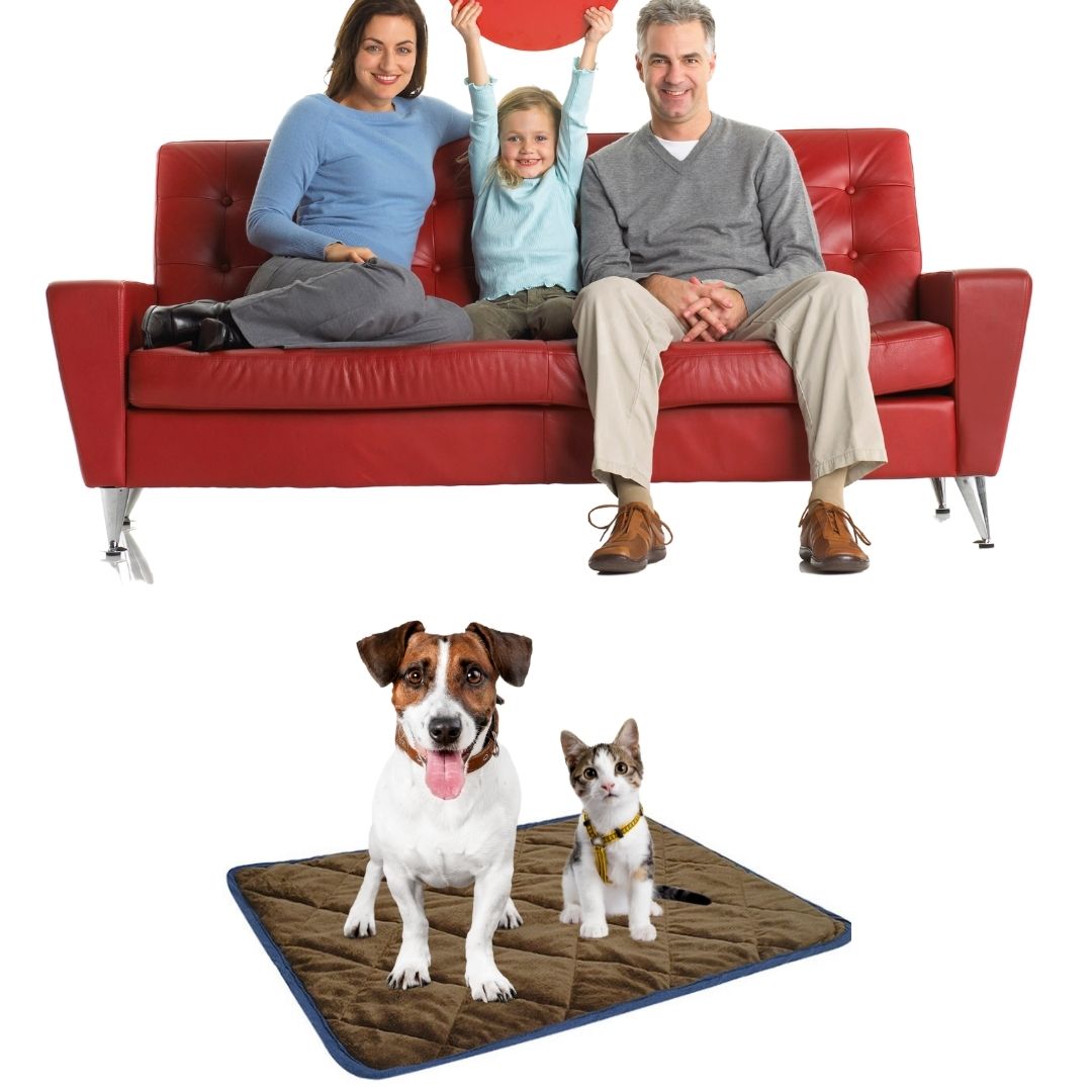 Versatile Self-Warming Pet Bed with Thermal Technology
