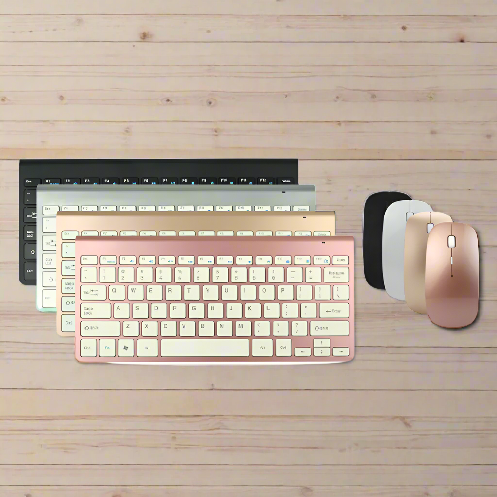 Ultra Slim Wireless Keyboard and Mouse Combo