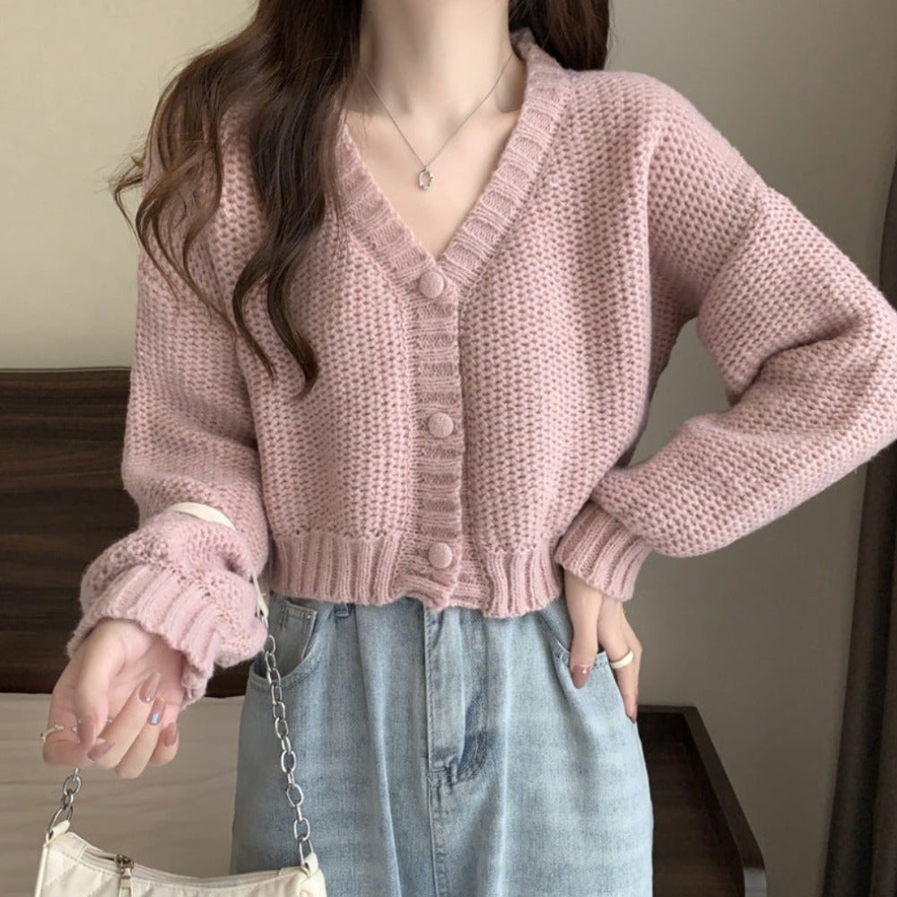 Slim Fit Short Cardigan for Women