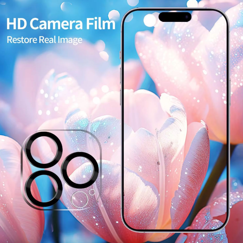 2-Pack Privacy Screen and Camera Lens Protectors for iPhone