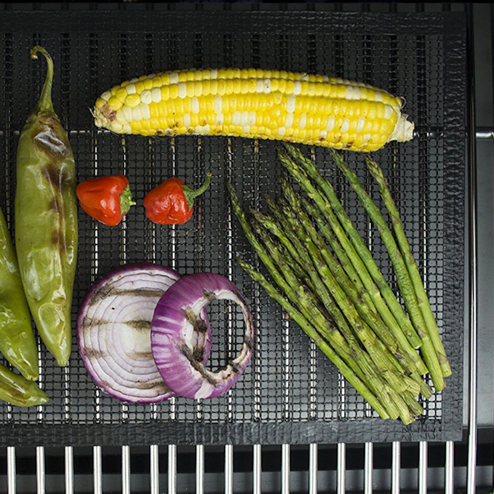 4 Pack of Durable Non-Stick BBQ Grill Mesh - Reusable