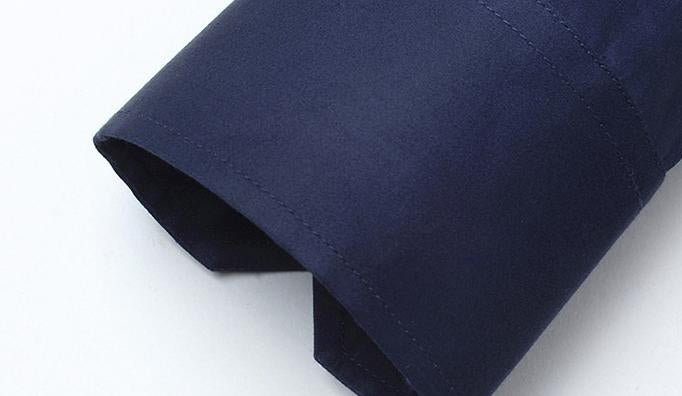 Stand Collar Men's Shirt