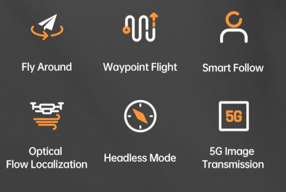 Smart Dual Camera Drone with Optical Flow Technology - Ninja Blade Z