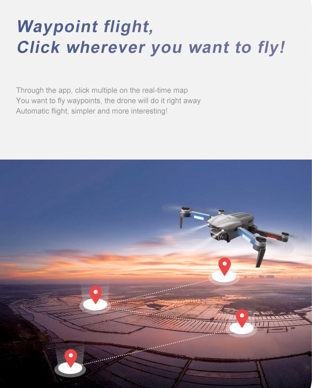 Smart Dual Camera Phantom Ninja Drone with GPS AF9