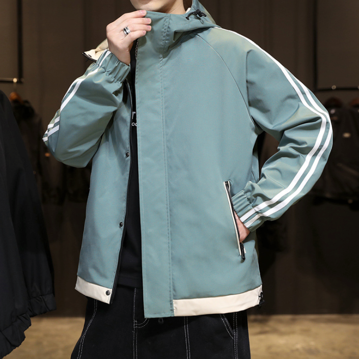 Windproof Hooded Jacket for Men