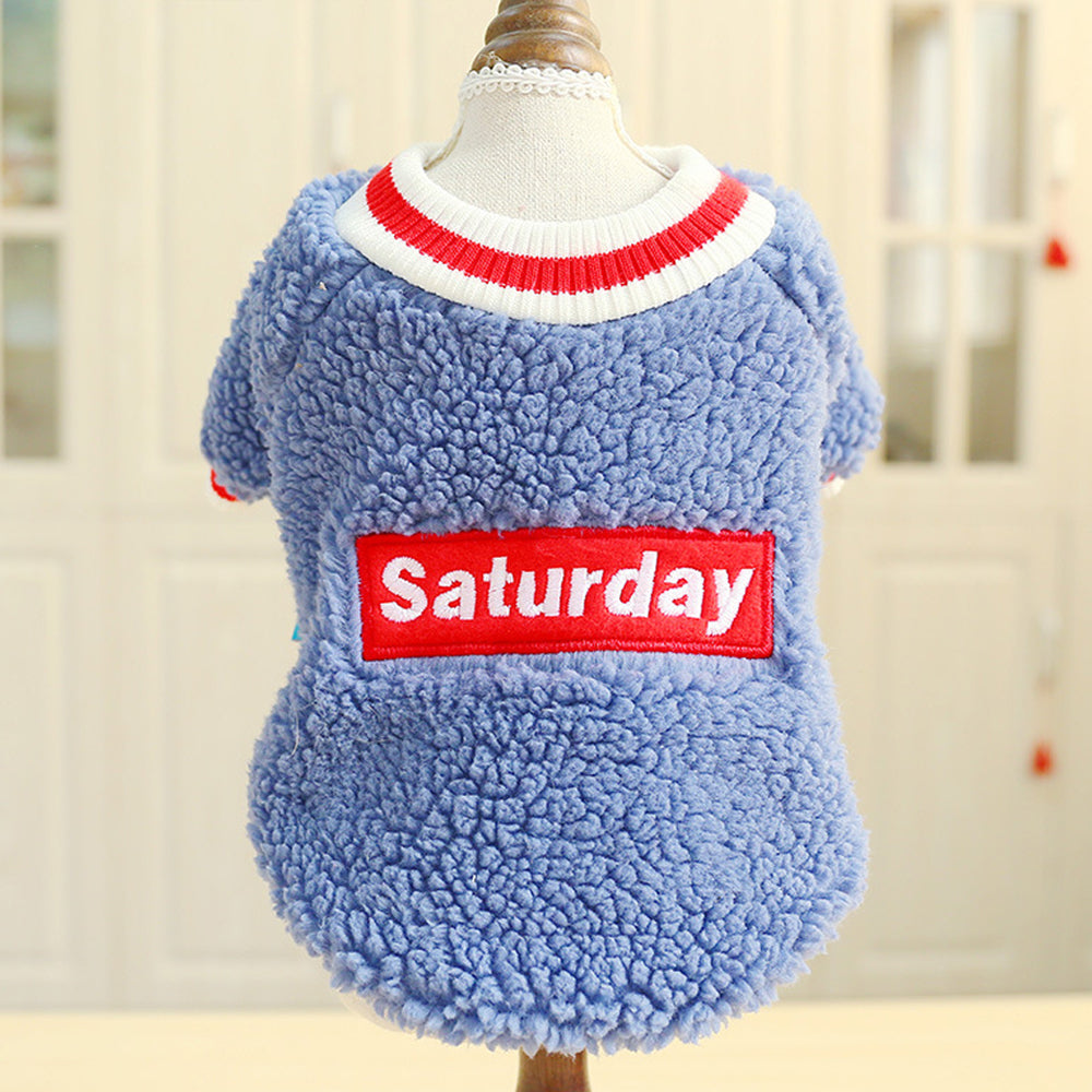 Saturday Fleece Top for Dogs and Puppies