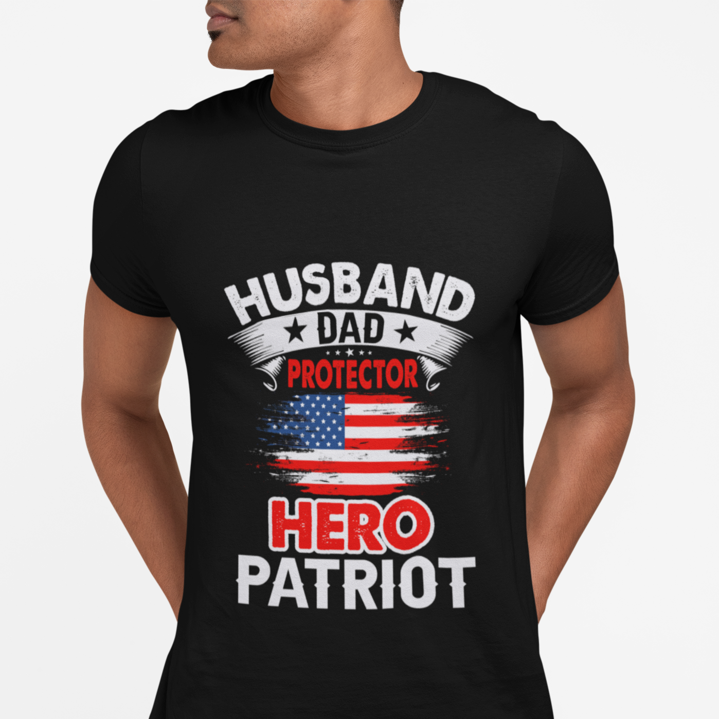 Short Sleeve Tee for the Patriotic Husband and Father