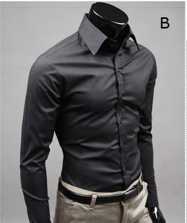 Slim Fit Button-Up Shirt for Men - Stylish and Modern Design