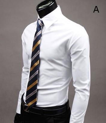 Slim Fit Button-Up Shirt for Men - Stylish and Modern Design