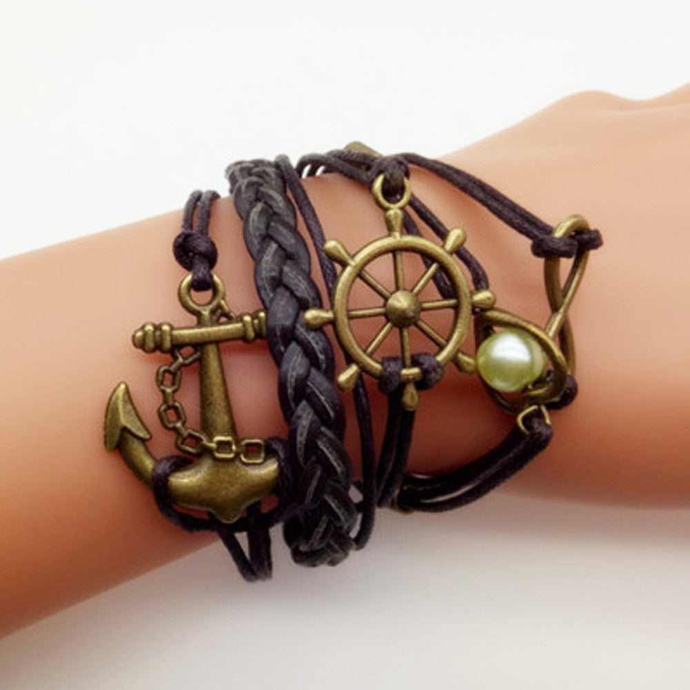 3-Piece Set of Bracelets for Stylish Girls on the Streets