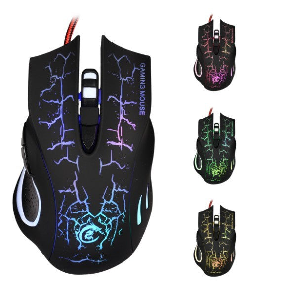2.4G Gaming Keyboard and Mouse Set - Enhanced Thunderstorm Experience