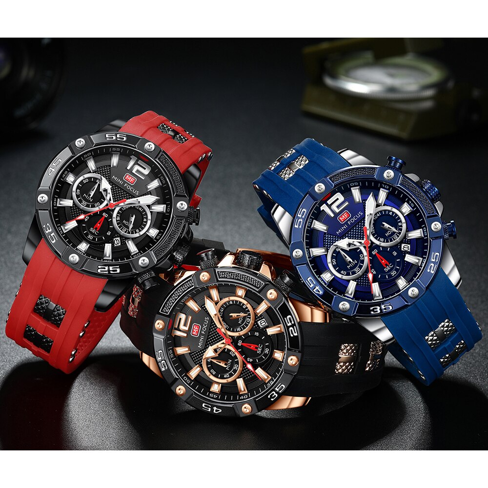 Waterproof Chronograph Watch for Men