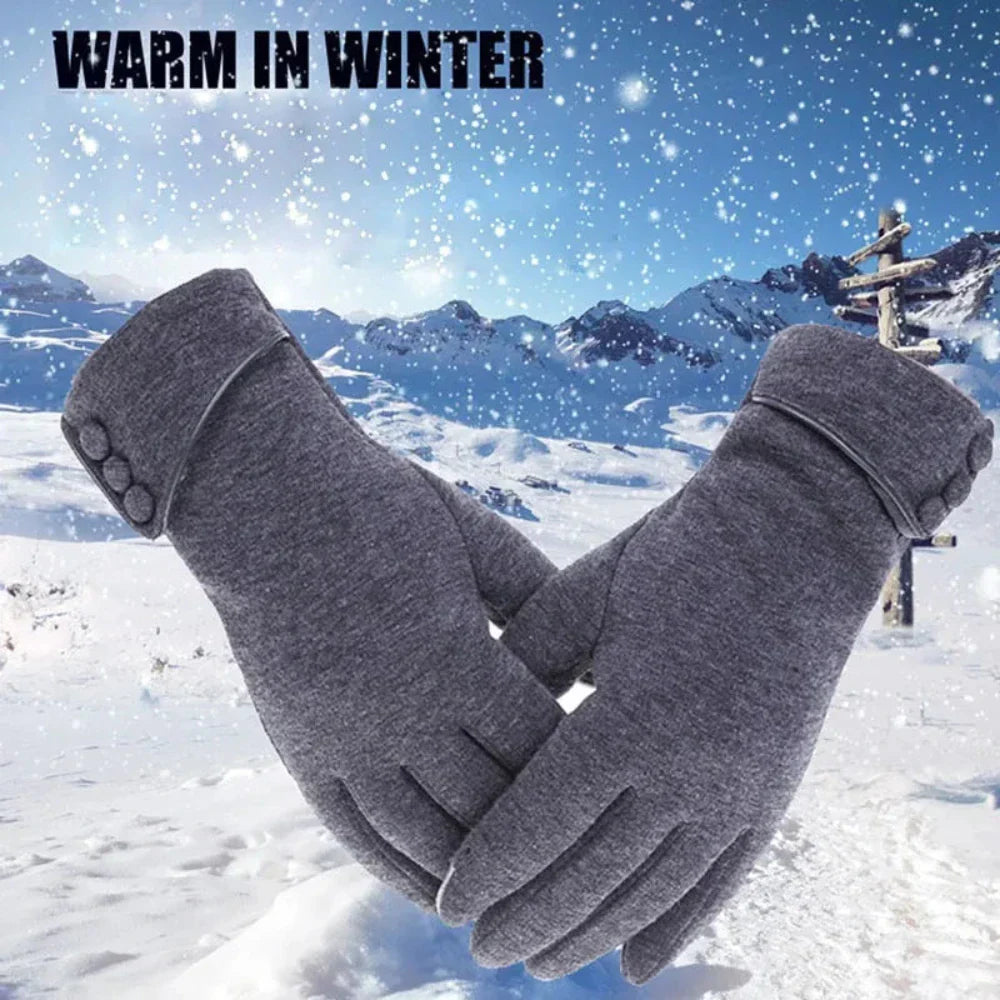 Winter Touch Screen Gloves for Women with Fleece Lining for Warmth