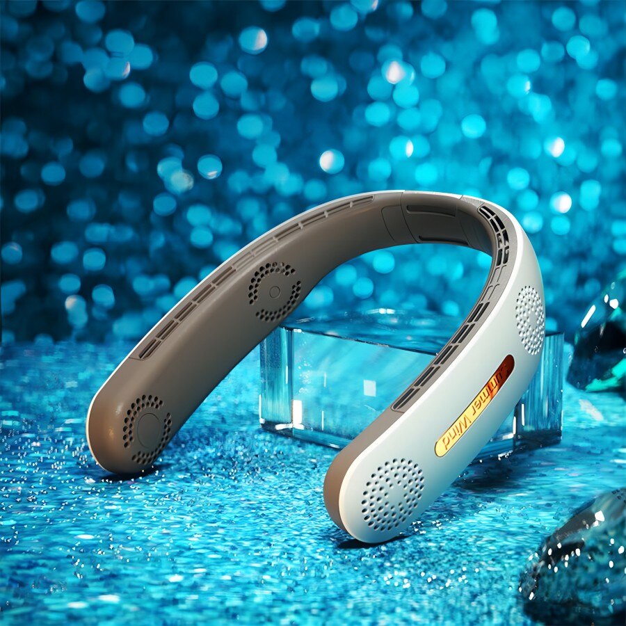 Streamlined Portable Neck Fan