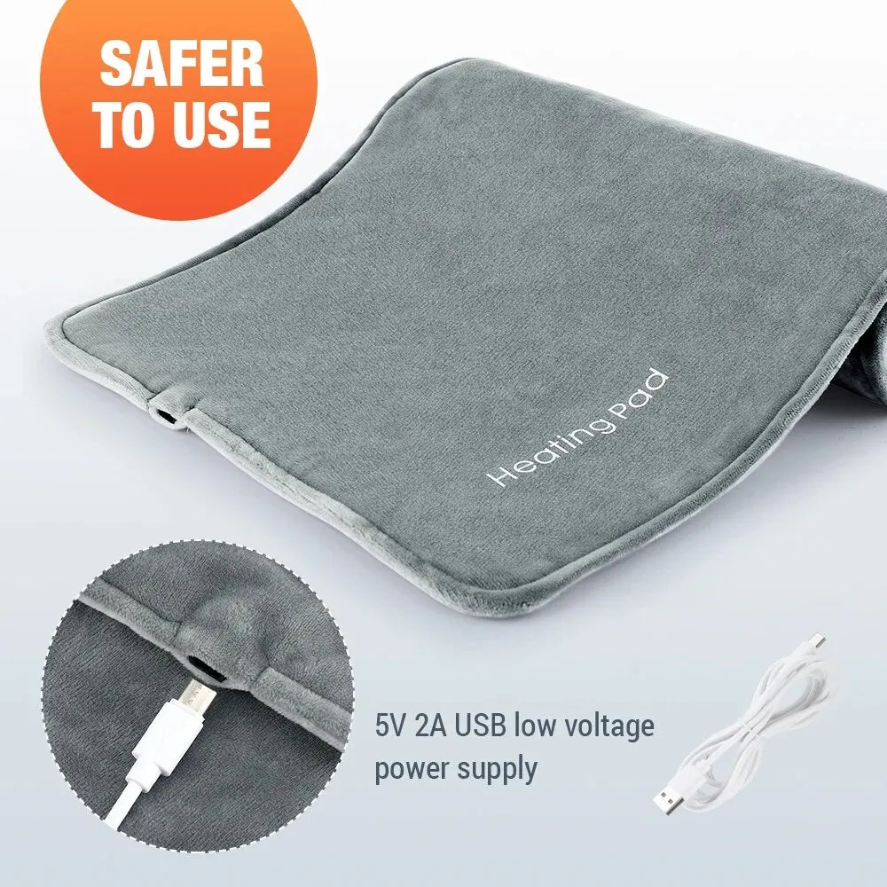 USB Heat Pad for On-The-Go Warmth