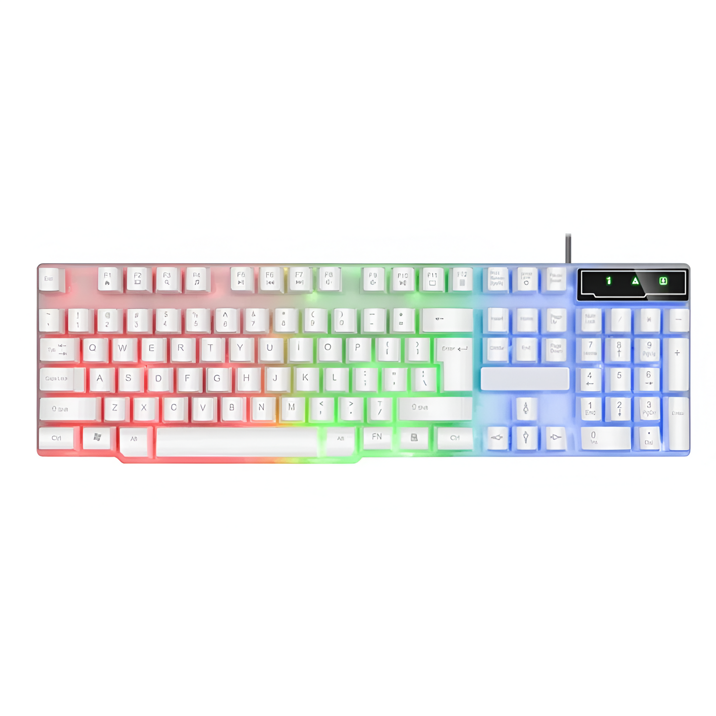 USB Backlit Gaming Keyboard that Radiates Brilliance