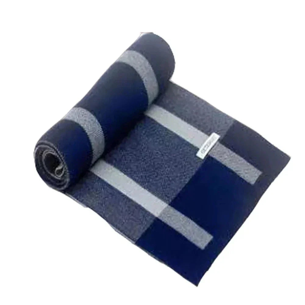 Soft and Cozy Men's Plaid Scarf