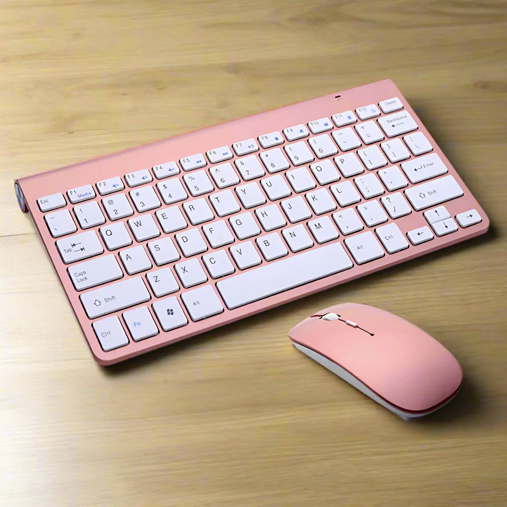Ultra Slim Wireless Keyboard and Mouse Combo
