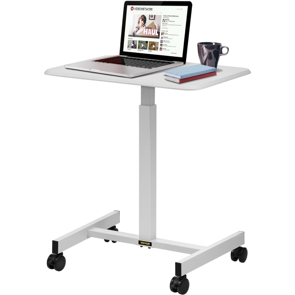 Versatile Laptop Mobile Desk With Secure Casters