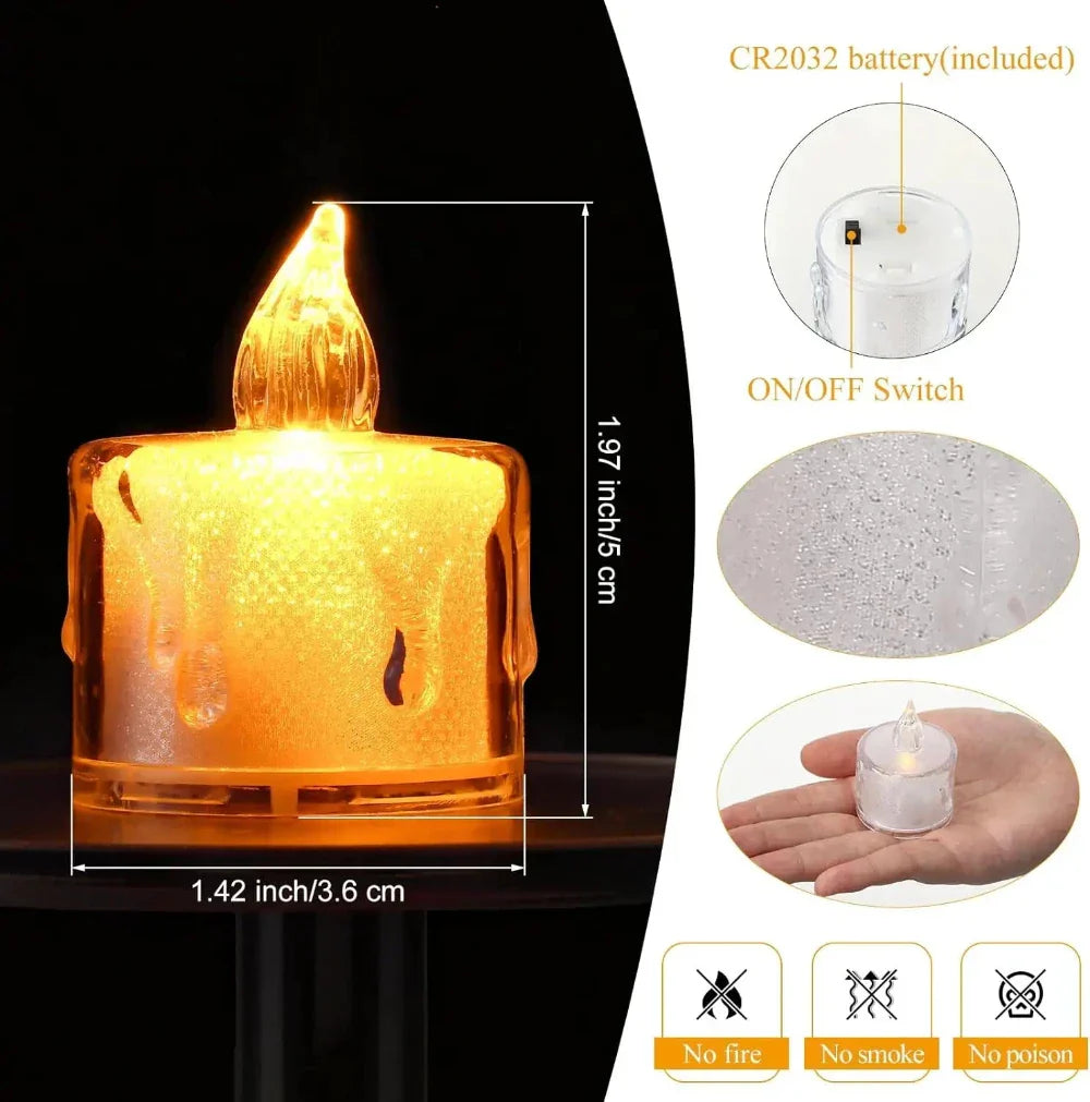 24-Piece Set of LED Candles