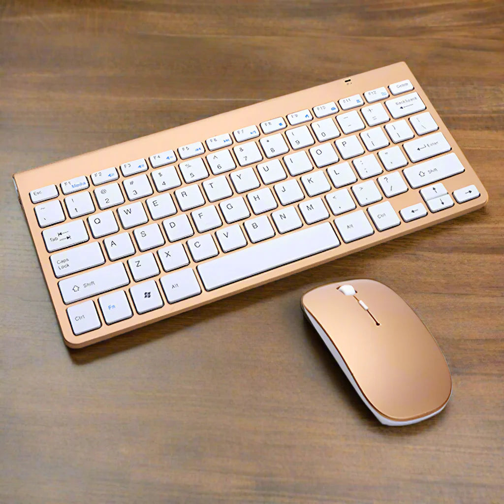 Ultra Slim Wireless Keyboard and Mouse Combo