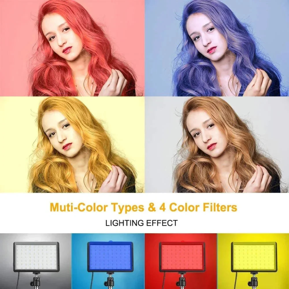 4 Color RGB LED Tripod - ""'s Illuminated Tripod with RGB Lighting