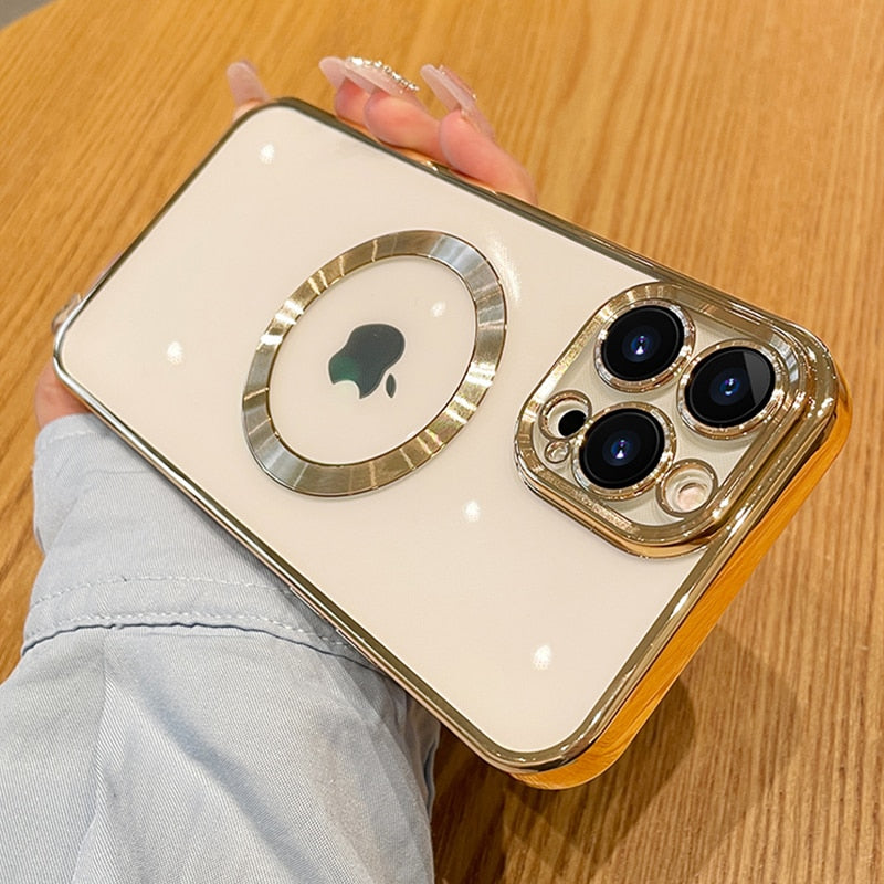 Clear Wireless Charging-Compatible iPhone Case