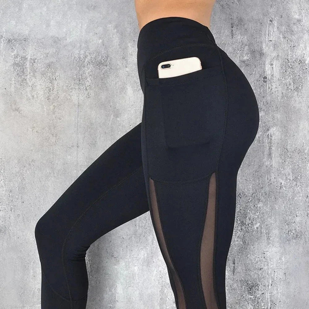 Athletic Legging for Women with Convenient Side Pockets