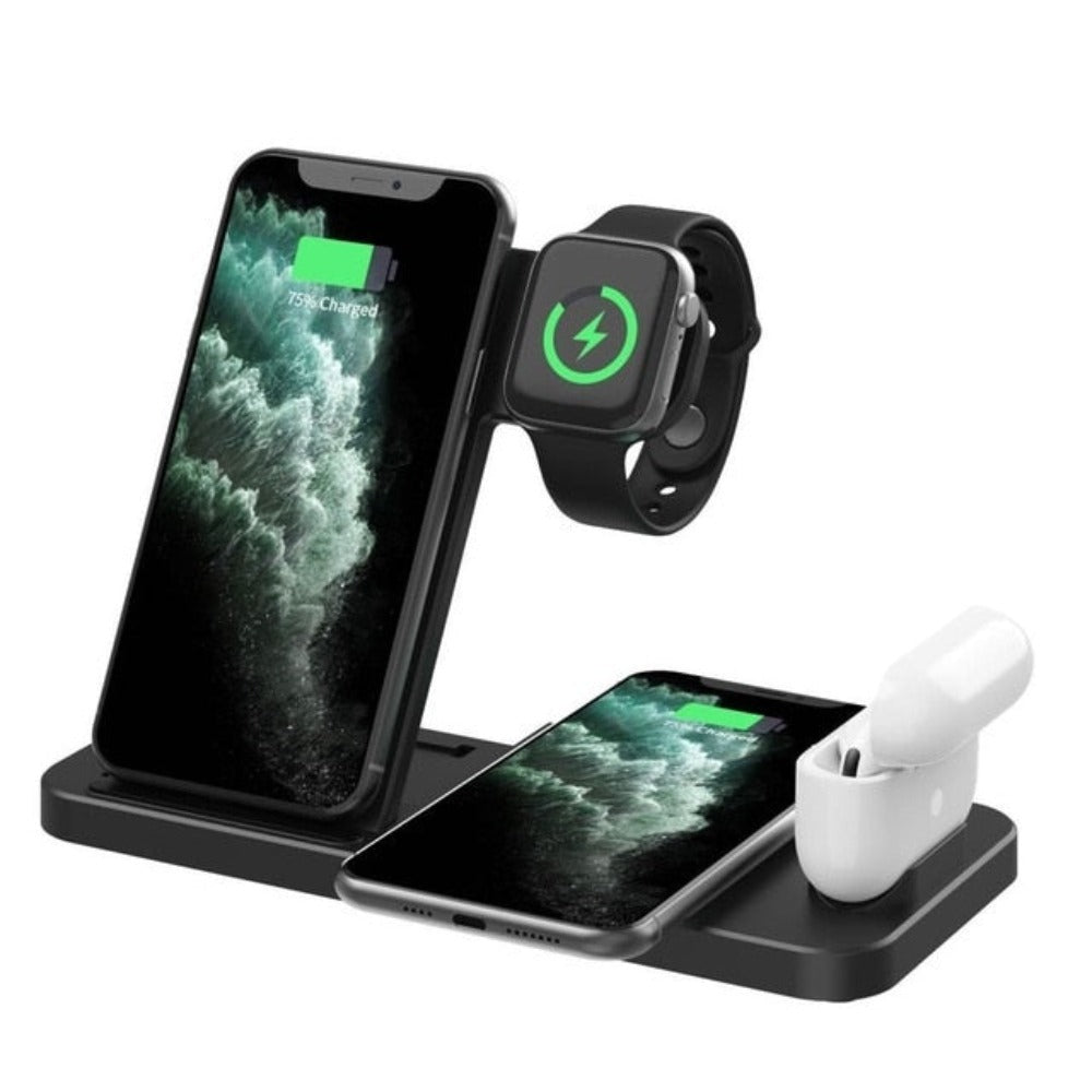 Wireless Charging Station for iPhone and Samsung Devices