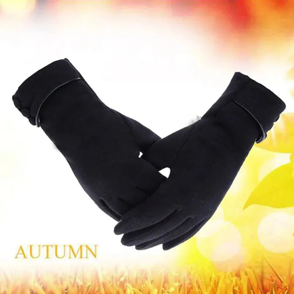 Winter Touch Screen Gloves for Women with Fleece Lining for Warmth