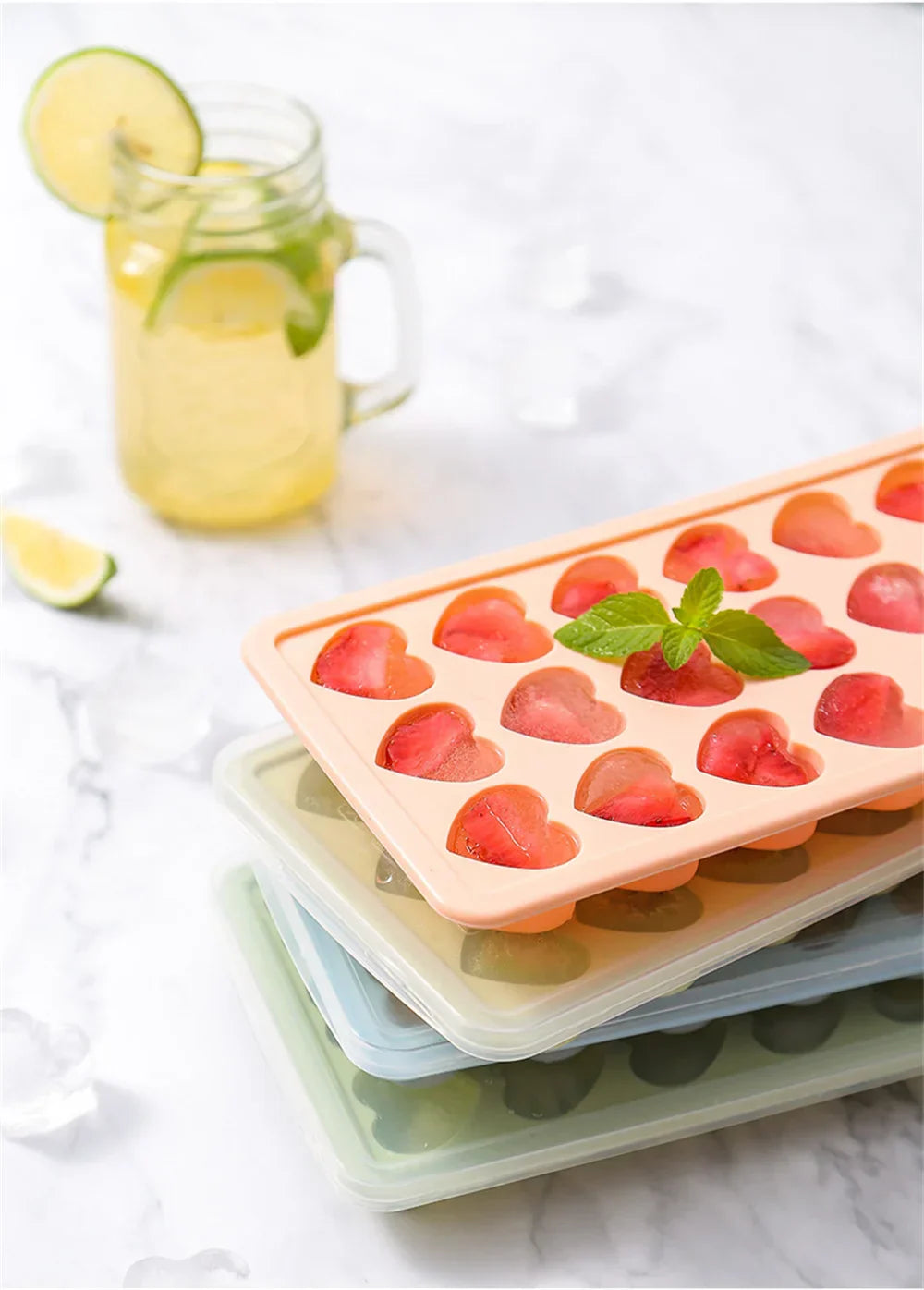 Ice Mold in the Shape of a Heart