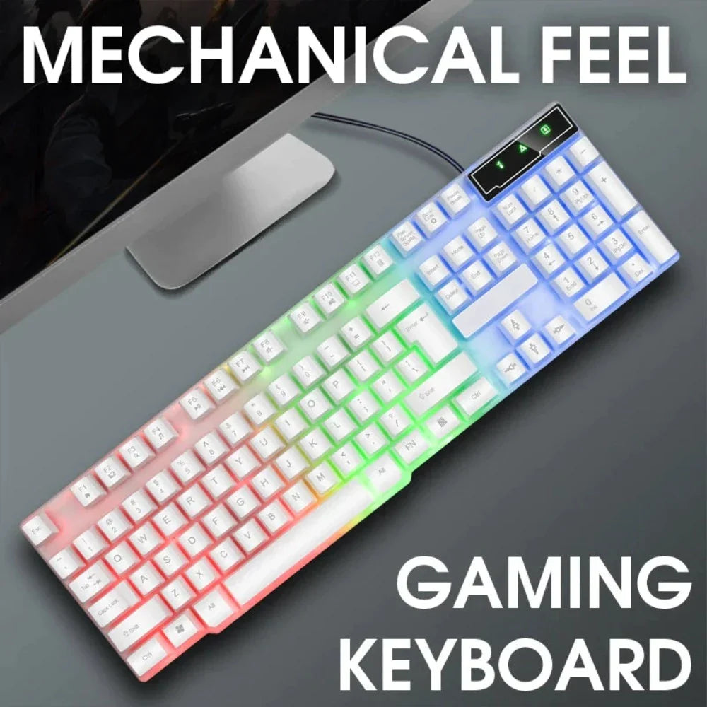 USB Backlit Gaming Keyboard that Radiates Brilliance