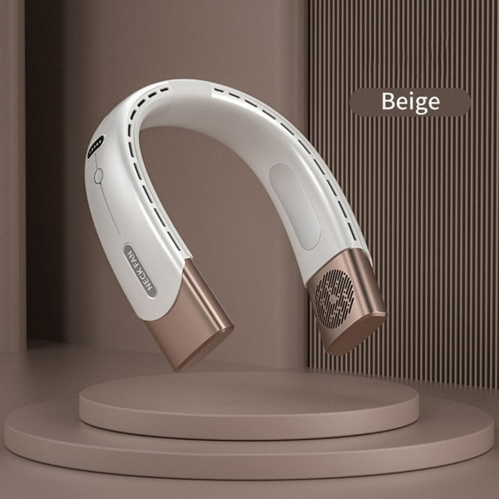 5-Speed Portable Neck Fan for Cooling On-the-Go