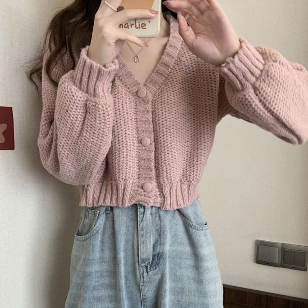 Slim Fit Short Cardigan for Women