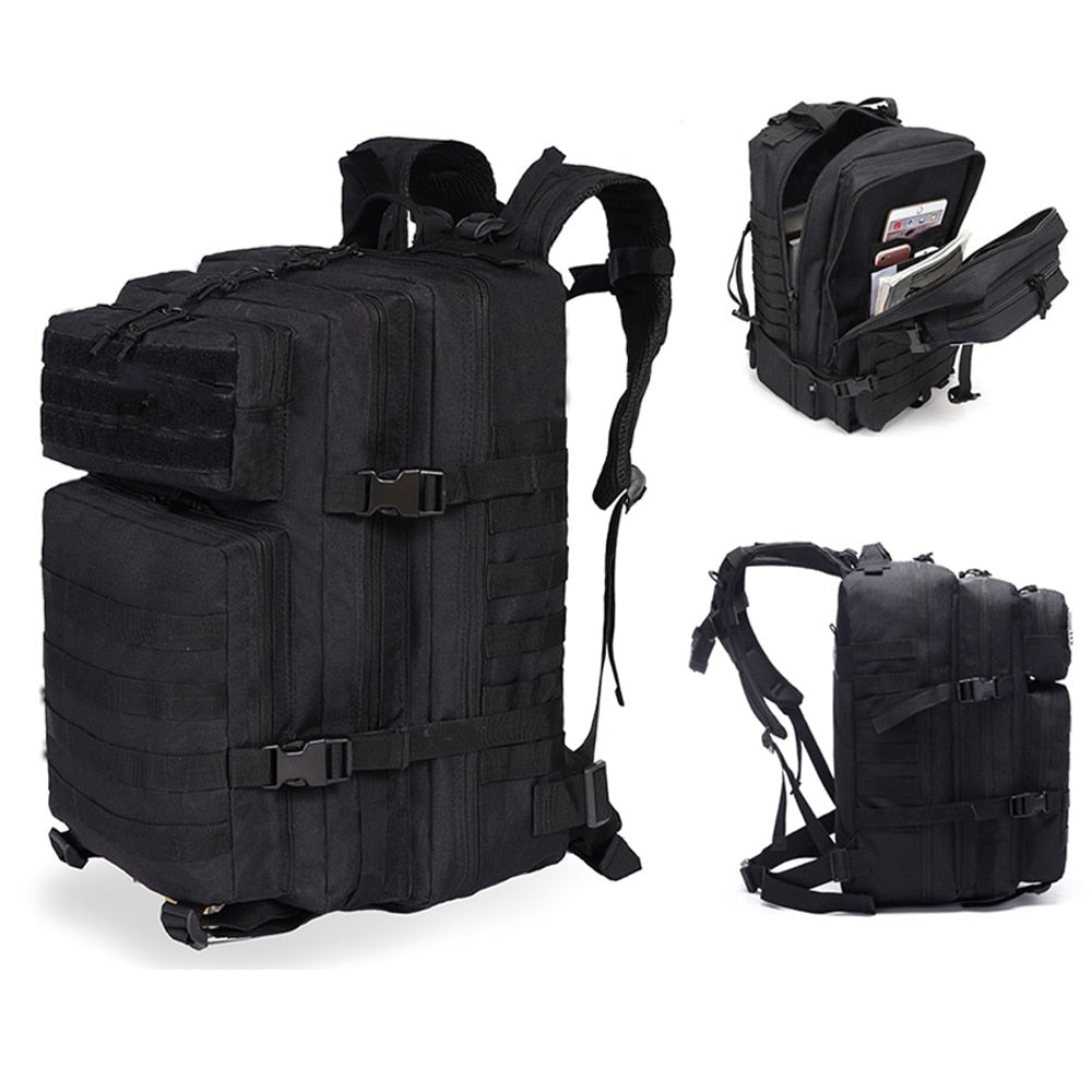 Water-Resistant 50L Backpack for Outdoor Camping