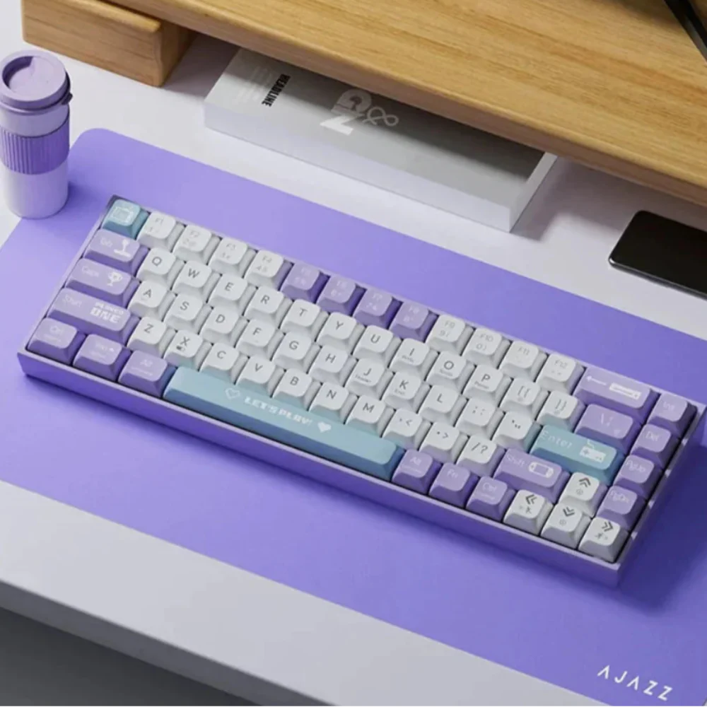 68-Keys Portable Bluetooth Mechanical Keyboard with Dragon Design